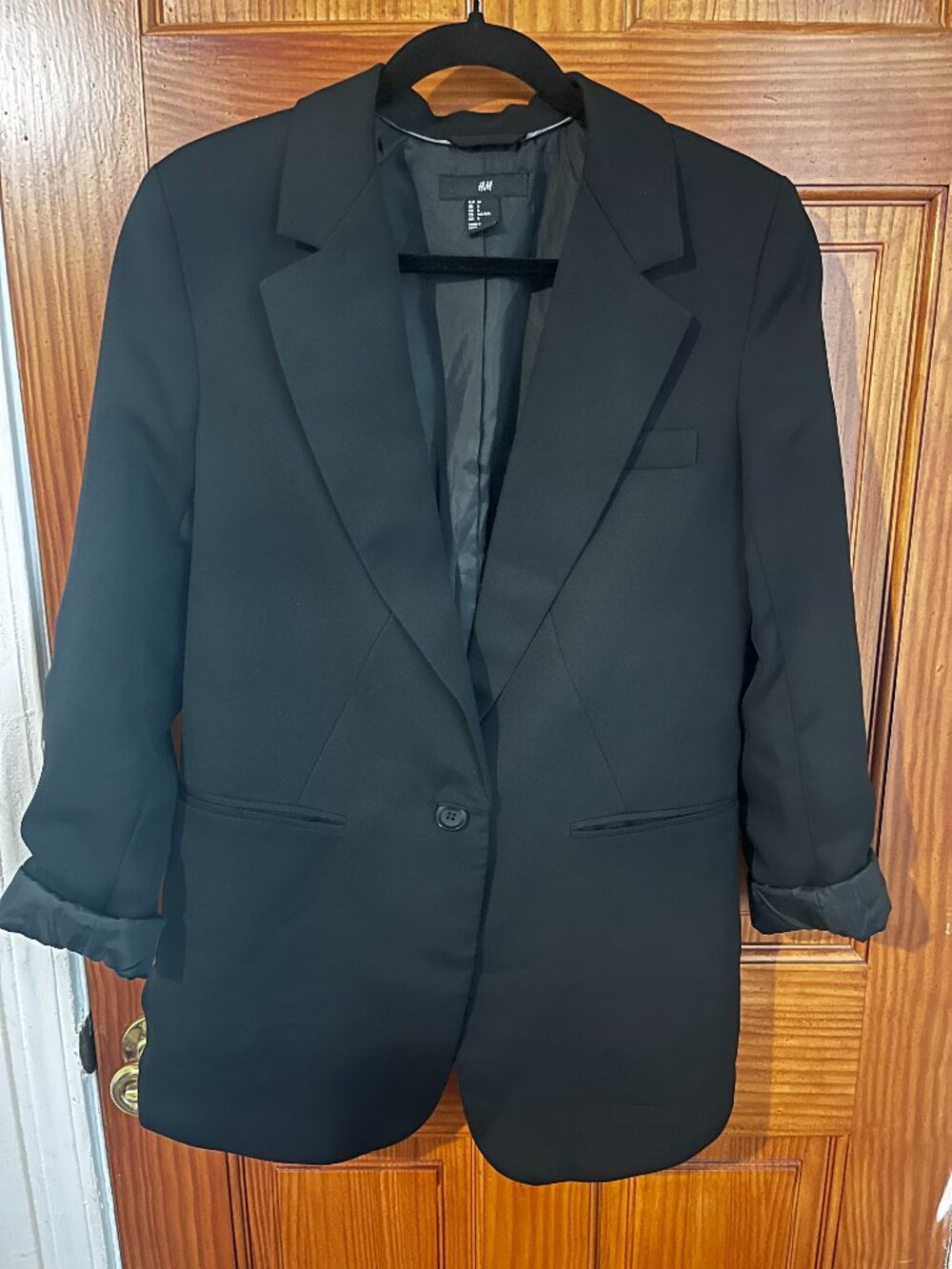 NWOT H&M Black Boyfriend Blazer